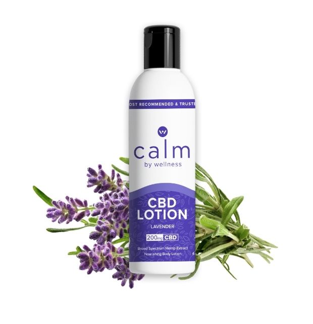 calm by wellness, meilleure lotion de massage CBD