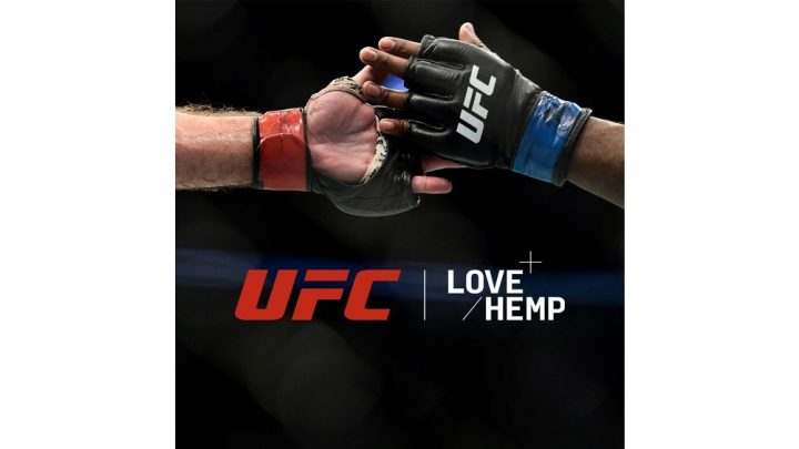 L’UFC® nomme un partenaire CBD officiel de Love Hemp