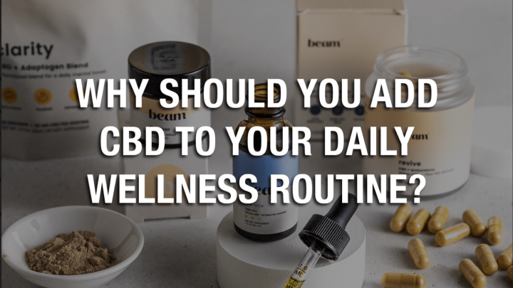 Pourquoi devriez-vous ajouter du CBD à votre routine quotidienne de bien-être ?