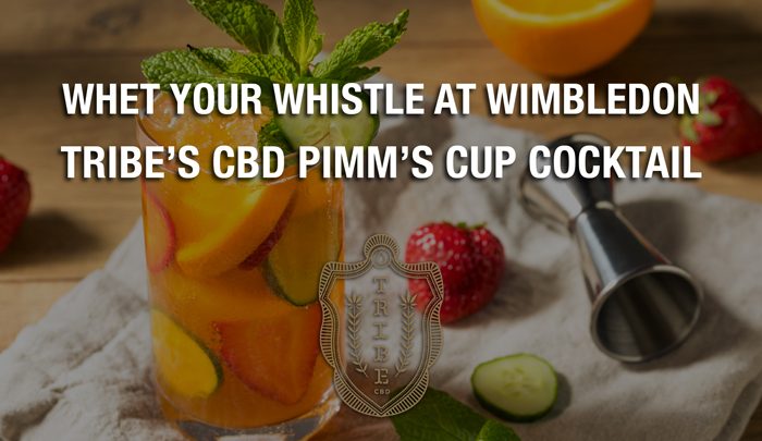 Aiguisez votre sifflet à Wimbledon – Tribe’s CBD Pimm’s Cup Cocktail