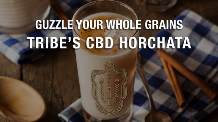 Buvez vos grains entiers avec la recette d’horchata au CBD de Tribe