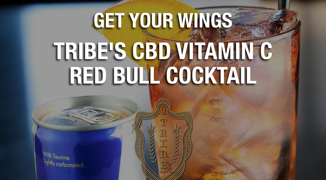 Obtenez vos ailes avec le cocktail de vitamine C CBD de Tribe