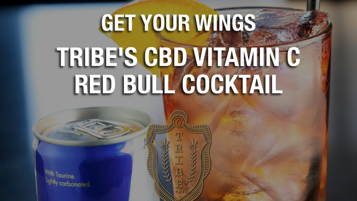 Obtenez vos ailes avec le cocktail de vitamine C CBD de Tribe