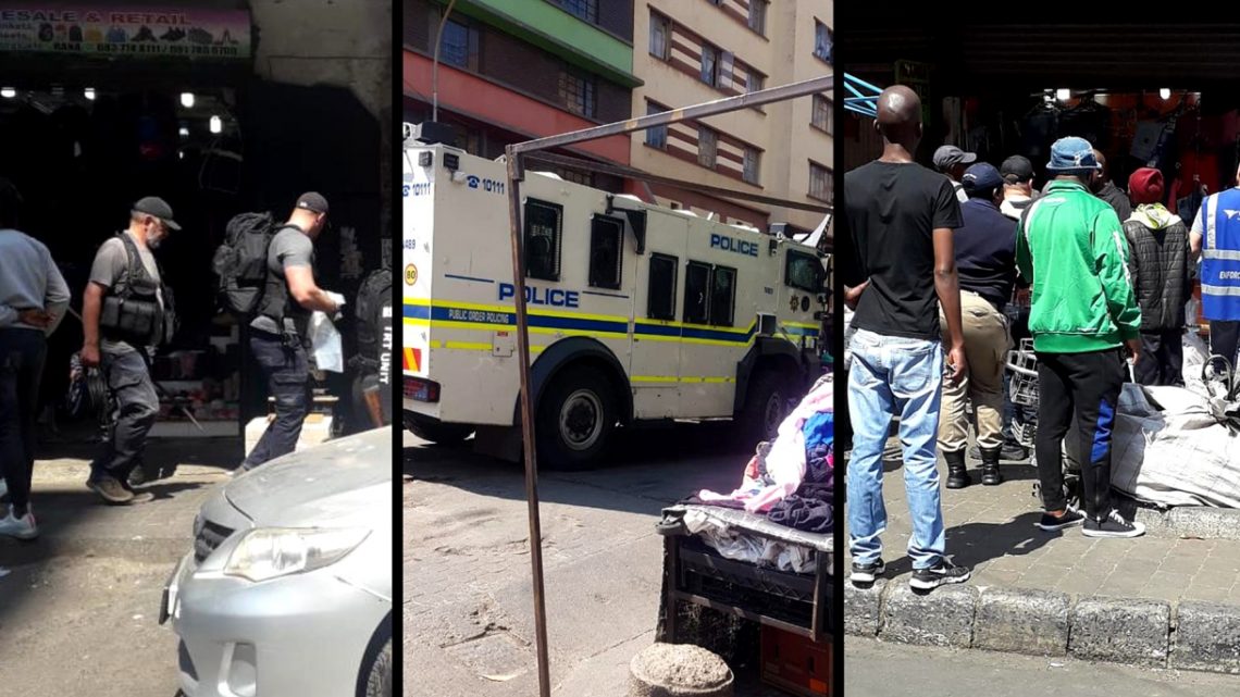 Les descentes de police à Johannesburg CBD sont motivées par l’extor…
