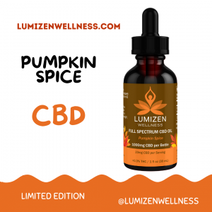 Lumizen Wellness Holiday Pumpkin Spice CBD
