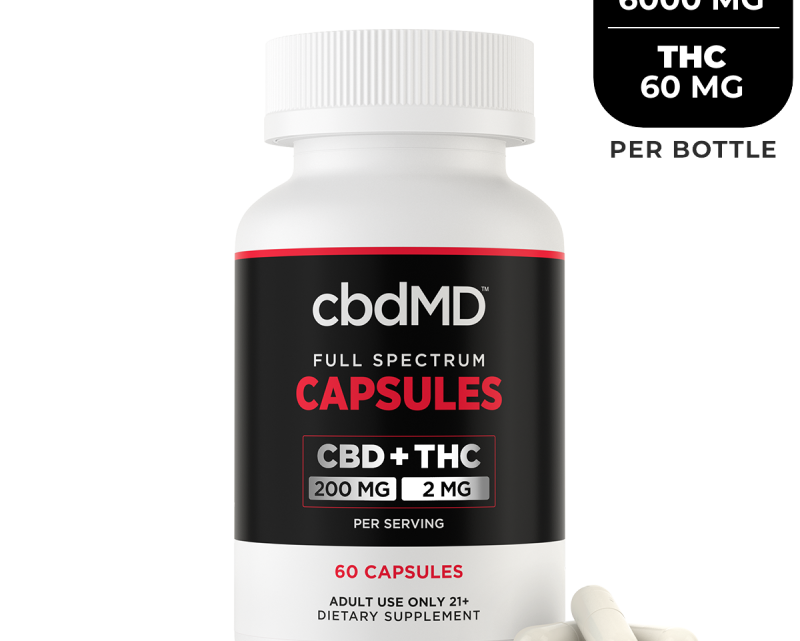 Gélules CBD – 200 mg CBD : 2 mg THC
