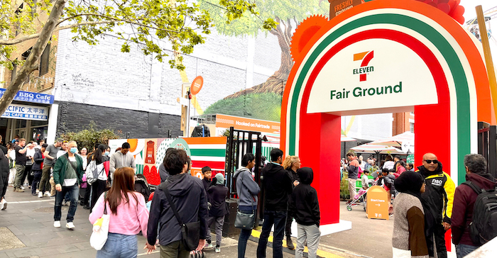 7-Eleven célèbre le partenariat de café Fairtrade avec 'Fair Ground' à Melbourne CBD via TABOO