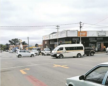 Les automobilistes sont confus lors d’une intersection très fréquentée à Polokwane CBD