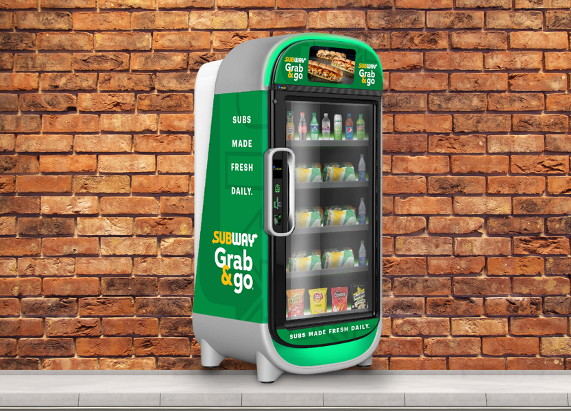 Les réfrigérateurs intelligents Subway créent une expérience de distributeur automatique dans tout le pays