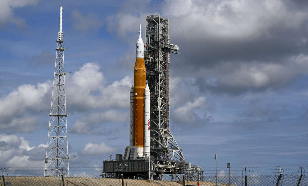 NASA TV diffuse le lancement de la fusée de la mission Artemis