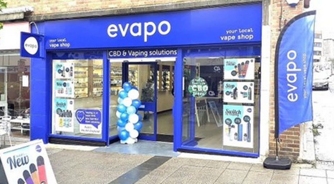 Ouverture d’un nouveau magasin Evapo vape et CBD à Plymouth « pour aider le Royaume-Uni à devenir sans fumée » d’ici 2030