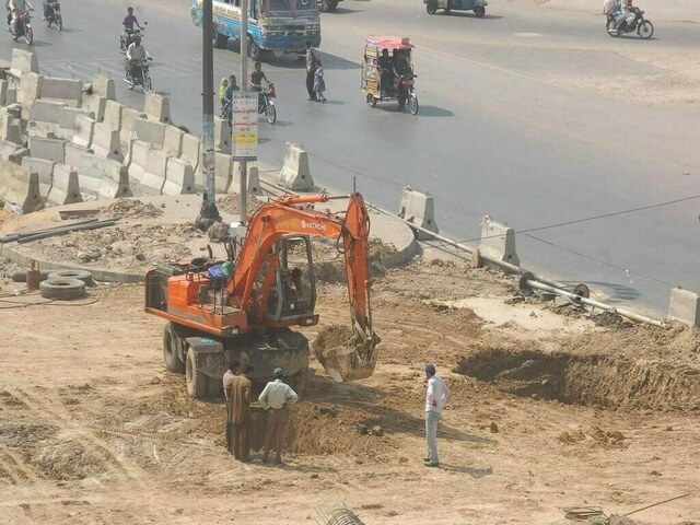 Travaux sur le boulevard CBD, le remodelage du passage souterrain de Kalma Chowk commence – Pakistan