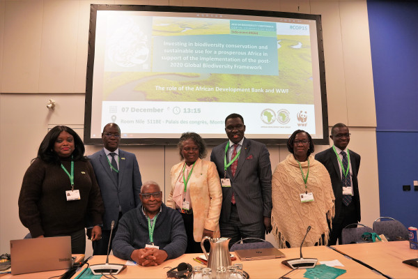Conférence des parties à la Convention sur la diversité biologique (CDB COP15) : Une nouvelle étude de la Banque africaine de développement et du Fonds mondial pour la nature (WWF) appelle à une attention urgente et à un investissement accru dans la biodiversité de l’Afrique