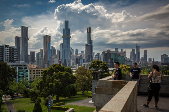 Les loyers dans le centre-ville de Melbourne ont bondi de 28,9 %. 