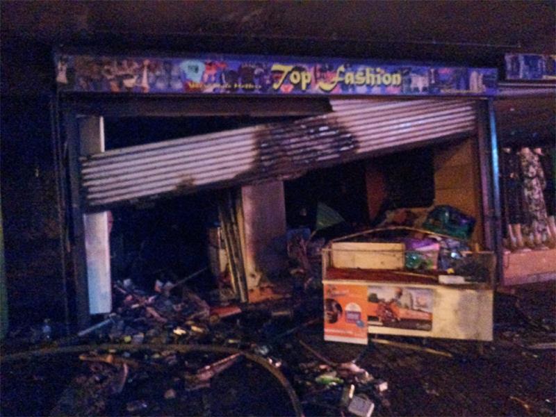 Boksburg CBD : Un incendie ravage une boutique de téléphonie mobile