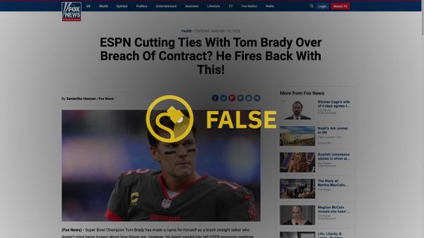 Tom Brady n'a jamais approuvé les bonbons au CBD malgré ce qui était promu dans les publicités sexuellement explicites sur Facebook.