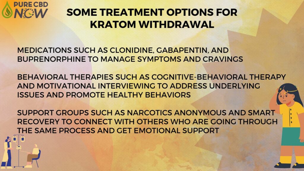 Quelques options de traitement pour le sevrage du kratom
